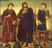 Antonio Pollaiuolo Altarpiece of the SS. Vincent, James and Eustace